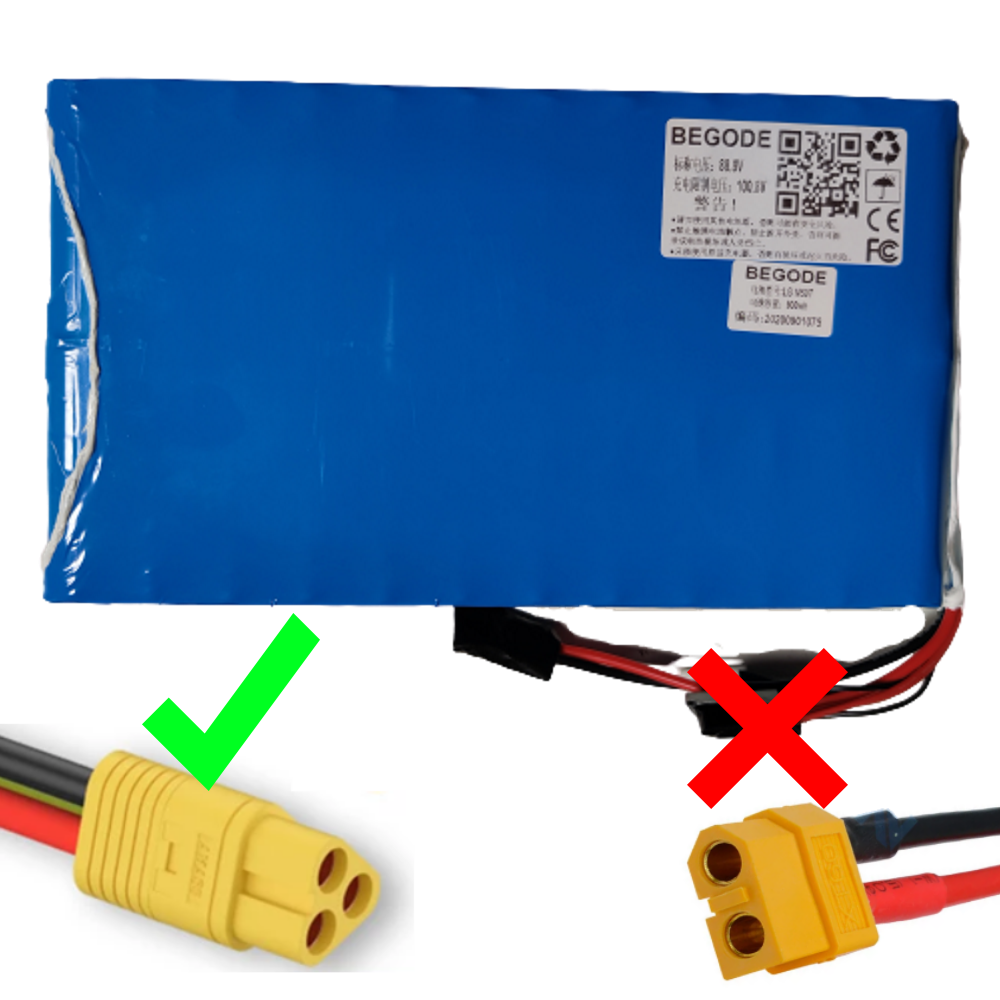 Begode100v900whBatteryPack(MT603-pinPowerConnector)